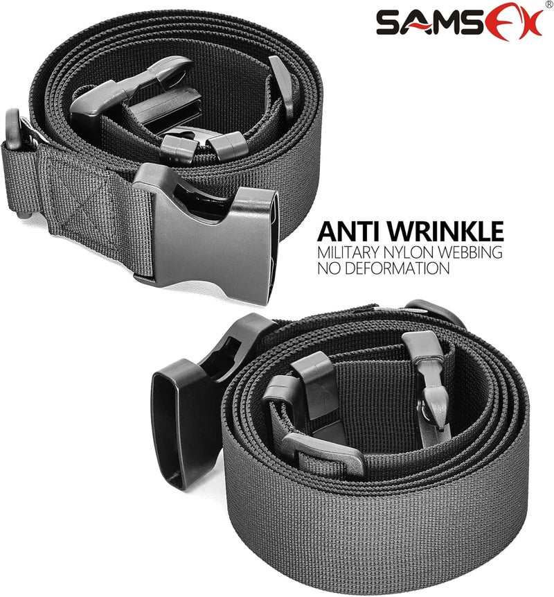 SAMSFX Adjustable Fishing Wader Belt Wading Belts for Surf Casting Kayak Fishing Accessories Waders Straps - Image 4